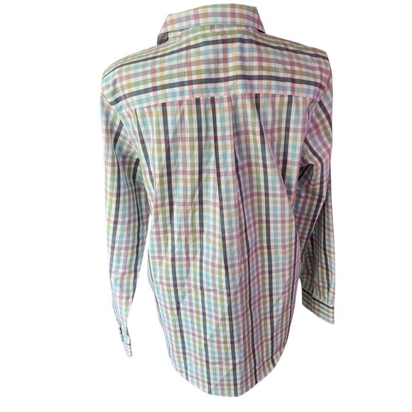 LL Bean Wrinkle Resistant Mens Long Sleeve‎ Button Down Shirt | Medium - Picture 4 of 8
